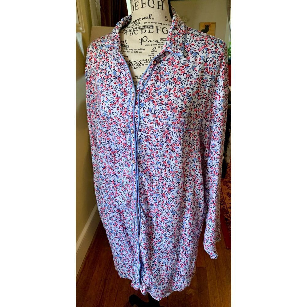Tommy Hilfiger Floral Night Shirt